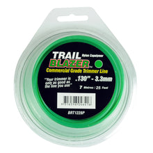 Load image into Gallery viewer, PowerMowers provides professional lawn &amp; garden products that prioritises cutting-edge performance &amp; user-safety. Trail Blazer Trimmer Line .130&quot;/3.30mm Teardrop Loops 25&#39; BRT1228P