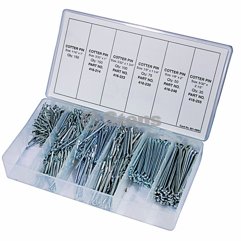Cotter Pin Kit 555 Pieces 415141