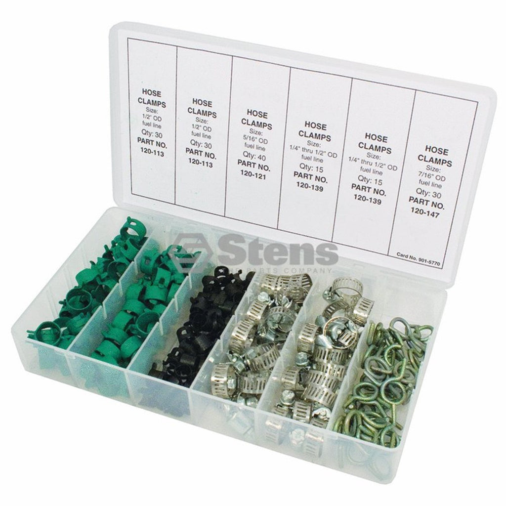 Hose Clamp Kit 160 Pieces 415170