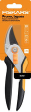 Load image into Gallery viewer, Fiskars P331 Solid Metal PNR Bypass 20mm Comfort Hand Garden Pruning Shears JM1531