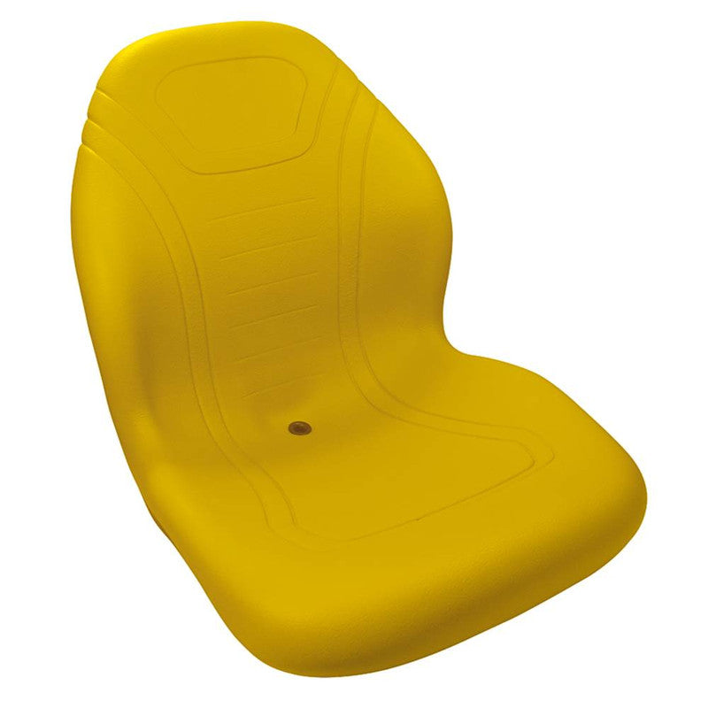 John Deere Multi-Fit 21" High Back Cushioned Turf Ride-on & Utility Vehicle Seat (Yellow) AM103226, AM103242