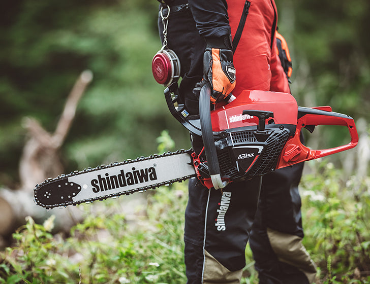 Shindaiwa 431sx 42.9cc Ultra Light Rear-Handle Chainsaw - 18" Bar