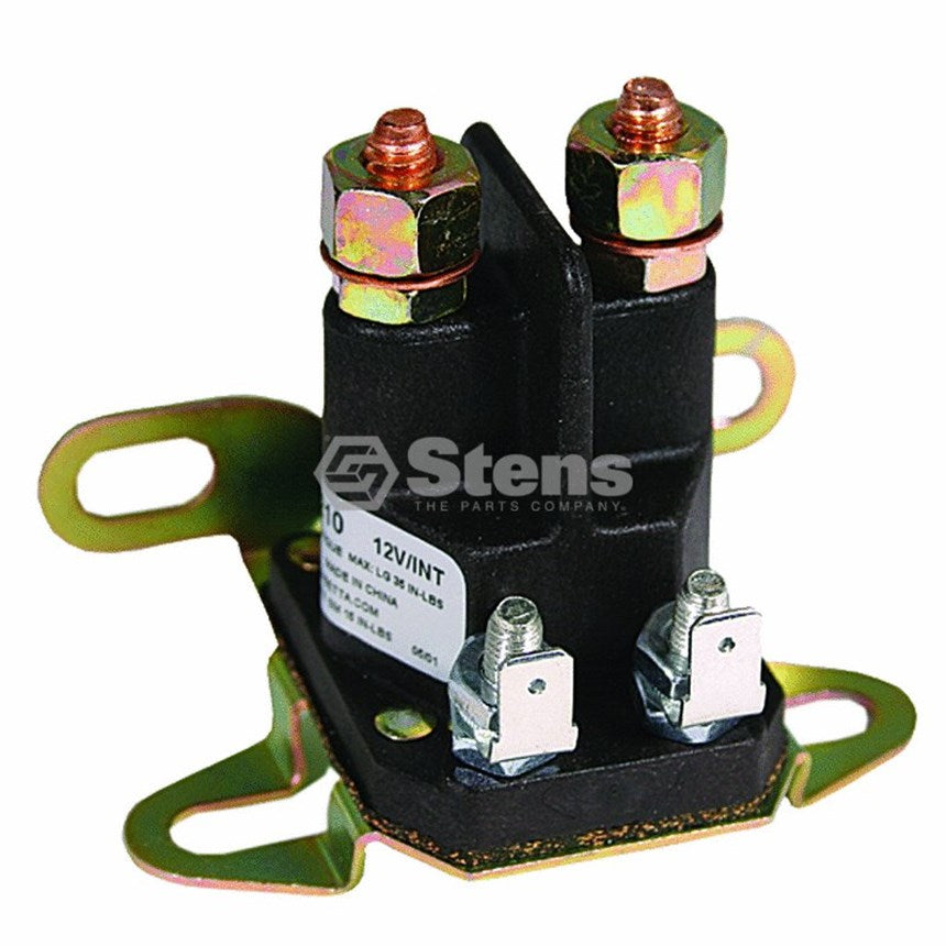John Deere, Toro, Husqvarna, Ariens Universal 4-Terminal 12V Starter Solenoid 532109081, AM130365