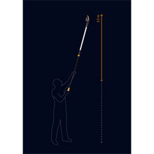 Load image into Gallery viewer, Fiskars UPX82 PowerGear Tree Pruner Extended Reach JM1545