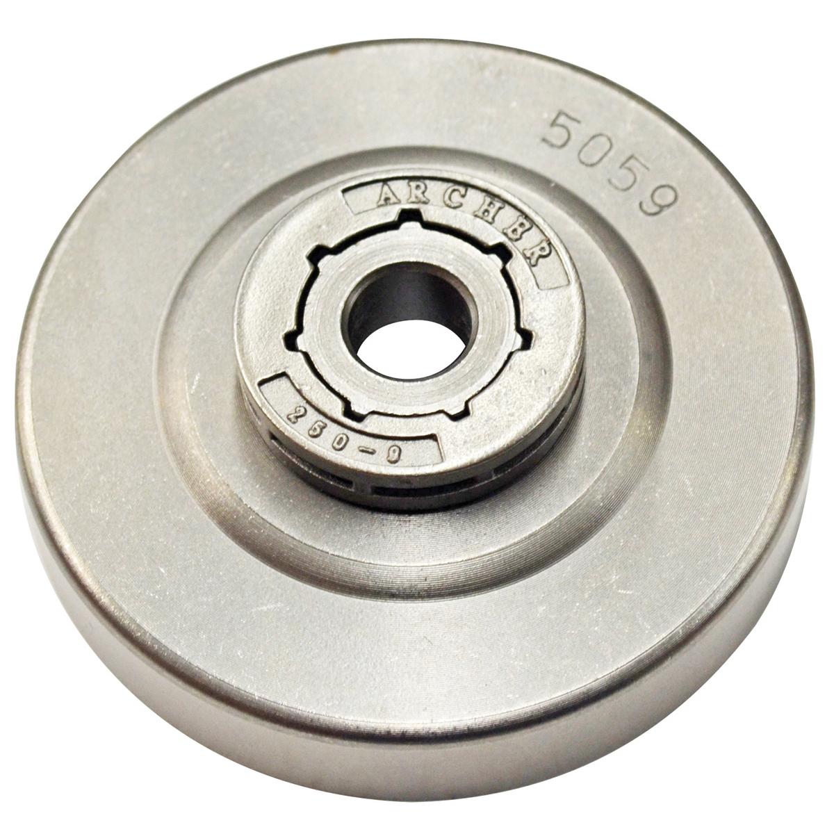 Pignone Campana Frizione Per Motosega Echo CS315, CS330, CS351, CS36, Ricambio Originale 360028 - Foto 3