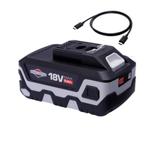Load image into Gallery viewer, Briggs &amp; Stratton/Victa 18V 5.0Ah USB-C Lithium-Ion Battery 1697601