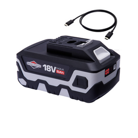 Briggs & Stratton/Victa 18V 5.0Ah USB-C Lithium-Ion Battery 1697601