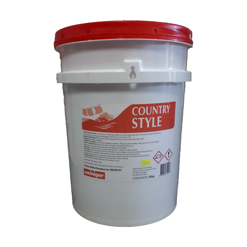 Heiniger Country Style Biodegradable Laundry Powder 20kg 1201