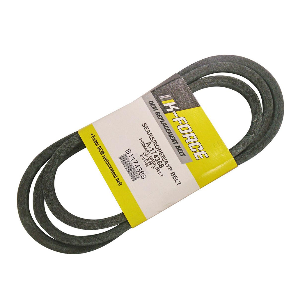PowerMowers provides professional lawn & garden products that prioritises cutting-edge performance & user-safety. AYP/Husqvarna/Jonsered/Poulan YTH1848XP/DPR22448STA/532174368 Cutter Deck Belt 532174368, 532174368