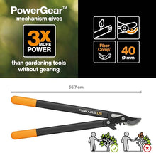 Load image into Gallery viewer, Fiskars L76 PowerGear™ Bypass Loppers  (Medium) 40mm Cutter JM1541