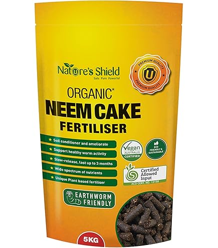 Natures Shield Organic Neem Cake Fertiliser 5kg NC525