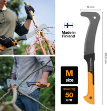 Load image into Gallery viewer, Fiskars XA3 WoodXpert Brush Hook (50.5cm) Hardened Steel Blade JM1513