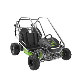 GREENWORKS 60V STEALTH Twin Series All-Terrain 2-Seat Electric Go-Kart Skin 7404107AU