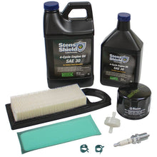 Load image into Gallery viewer, Briggs &amp; Stratton 15-17.5hp Filter-A/C Cartridge &amp; Foam, Oil, Fuel &amp; Plug Service Kit 5127A, 5127B