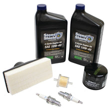 Load image into Gallery viewer, Kawasaki Premium FR541V, FR600V Engine Maintenance Filter-A/C Cartridge, Fuel, Oil &amp; Plug Service Kit 785-642, 99969-6343