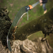 Load image into Gallery viewer, Fiskars QuickFit Telescopic 2.2-4.5m Palm Saw Tree Pruner Saw and Pole JM1544