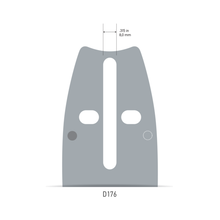 Load image into Gallery viewer, Oregon Chainsaw 18&quot; Guide Bar 3/8&quot; .050&quot; D176 Mount RSN PowerCut™ 180RNDD176