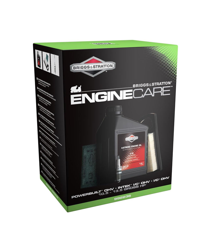Briggs & Stratton Genuine Engine Care Kit for Powerbuilt™ OHV, Intek™ I/C® OHV, I/C® OHV 7,8-10,1 Gross kW (10,5-13,5 Gross HP) 992236