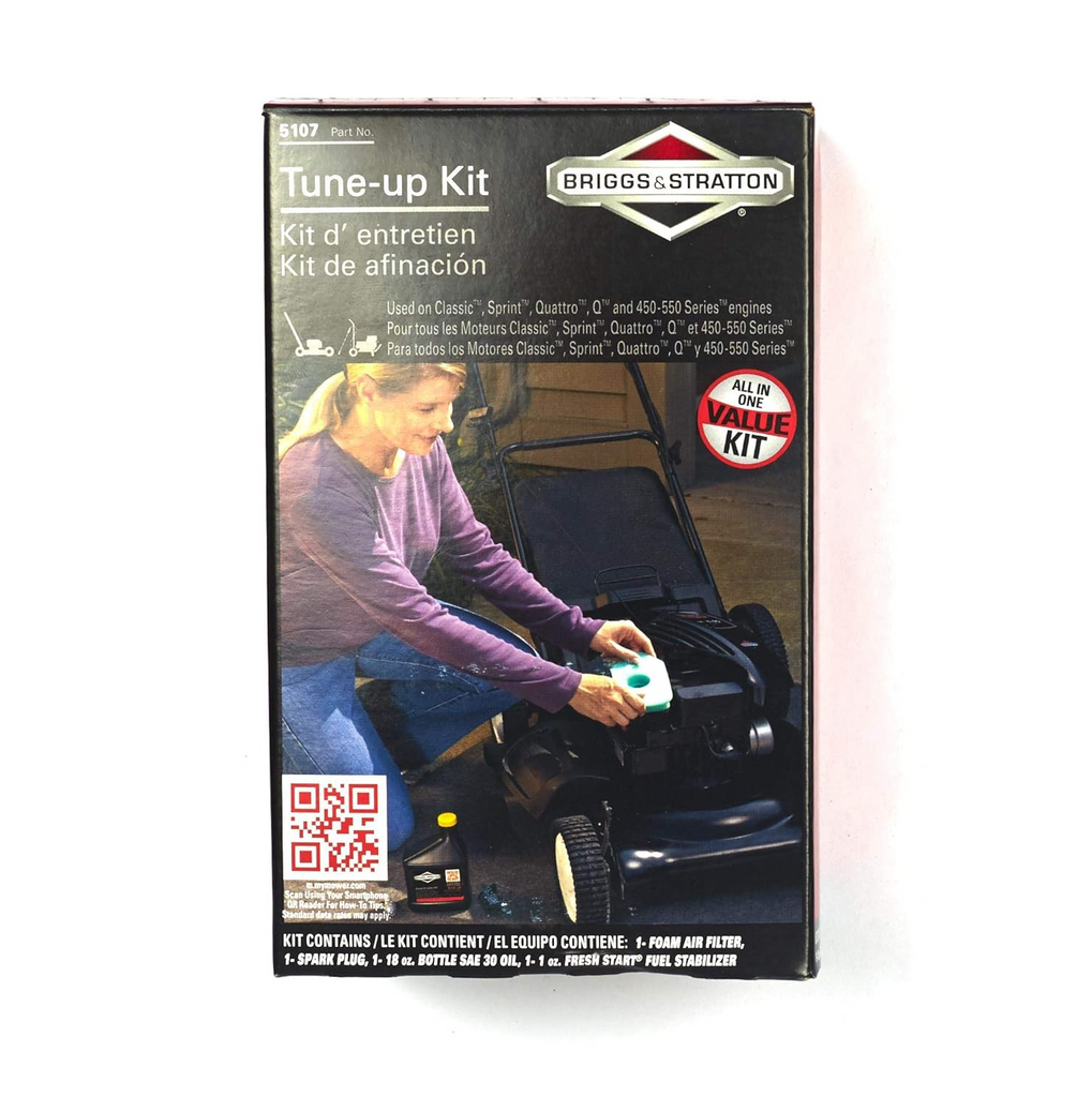 Briggs & Stratton Genuine Engine Service Tune Up Kit Classic™, Sprint™, Quattro™ 3.5-4HP Series 5107B