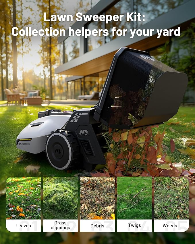 Mammotion Genuine Yuka Series Lawn/Debris Sweeper Kit MTL24SEKAU02