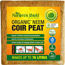 Load image into Gallery viewer, Neem Core Organic Peat Brick 5kg (Makes up to 70lts) CP625