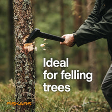 Load image into Gallery viewer, Fiskars X15 Campling Chopping Splitting Axe JM1506