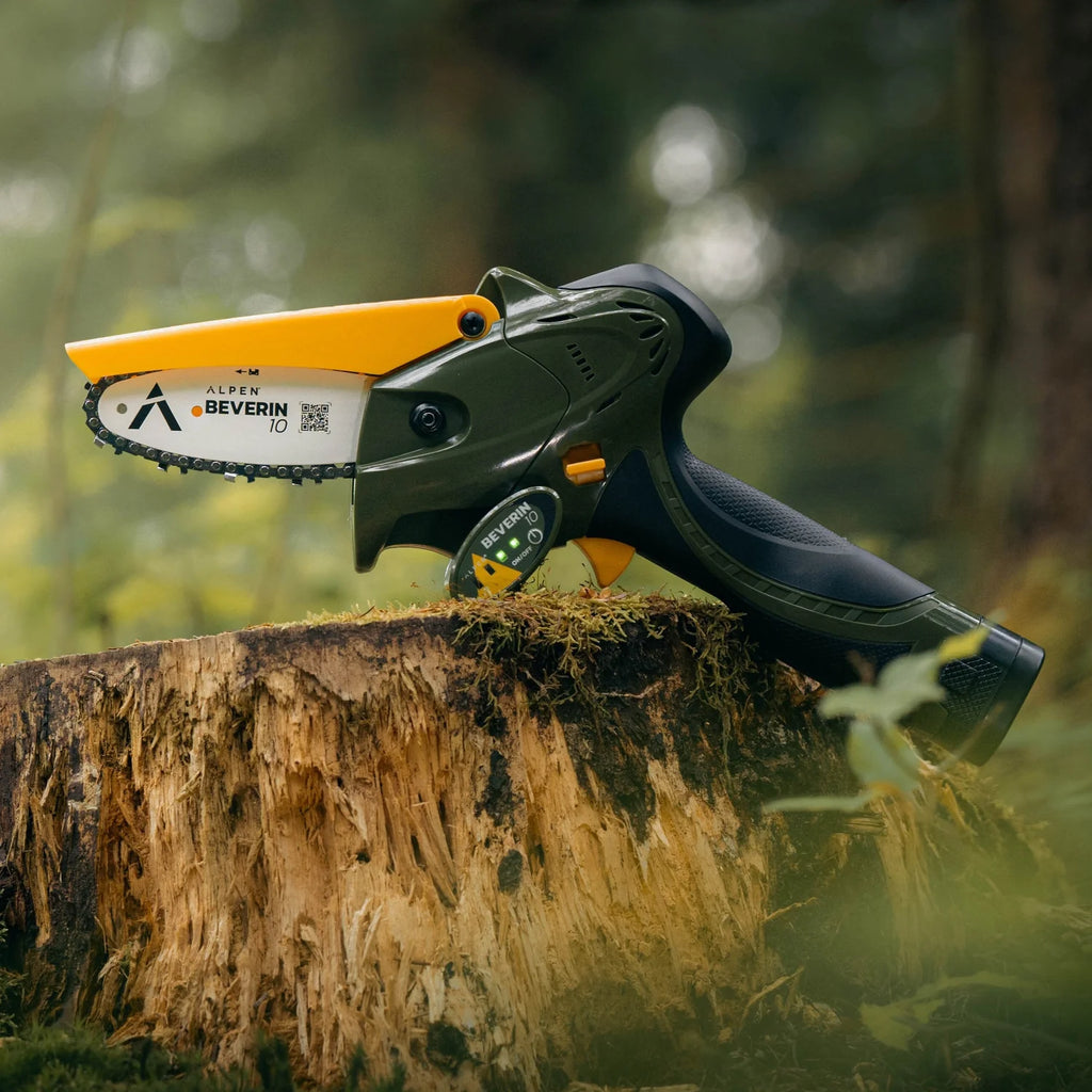 Alpen Beverin 10 Electric Compact Mini Chainsaw, Maintenance & Storage Kit
