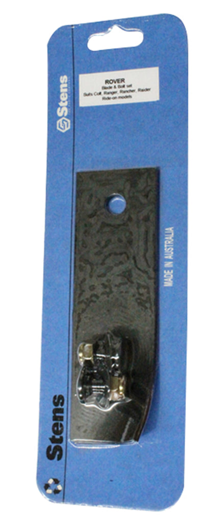 PowerMowers provides professional lawn & garden products that prioritises cutting-edge performance & user-safety. Rover/Stens A07873/AO7873 Rover Ride On Flat And Fluted Blade And Bolt Set A07873, AO7873