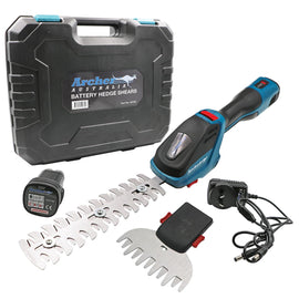 PowerMowers provides professional lawn & garden products that prioritises cutting-edge performance & user-safety. Archer Battery Garden Hedge Shears Kit 120mm Grass Trimmer 200mm Hedge Trimmer A3758