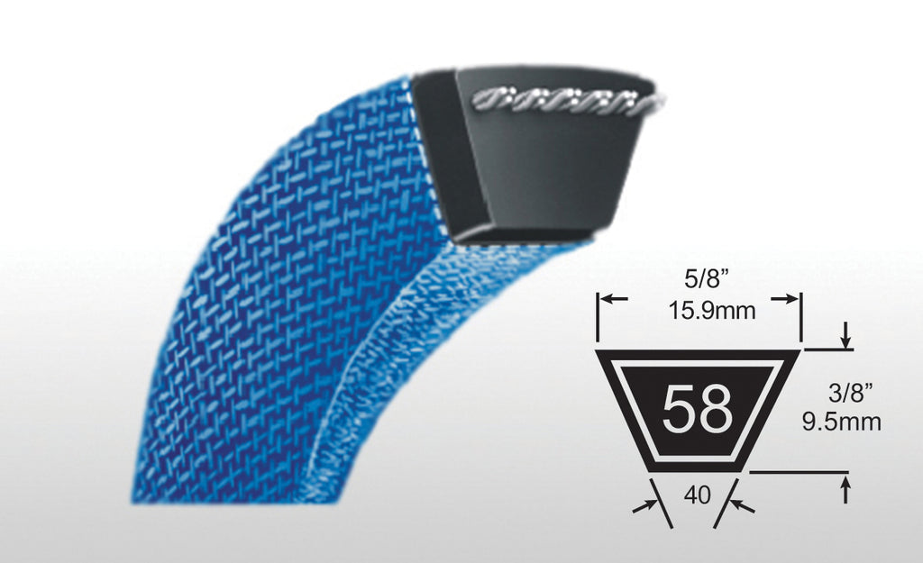 Jakmax B71 Kevlar Belt 5/8” W x 71” I.D