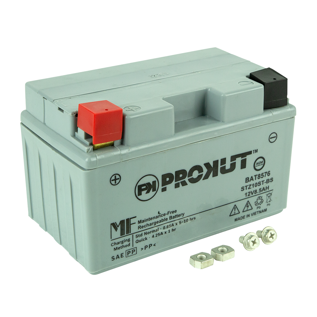 GA/PROKUT/Masport/Rover/Universal/Universal multi-fit/Active BAT8576/ISO9001/RER3000/G3800/A4200 Tractor Battery Maintenance Free 190 Cca 8.5Ah 151 X 87 X 94Mm 17136, 552896