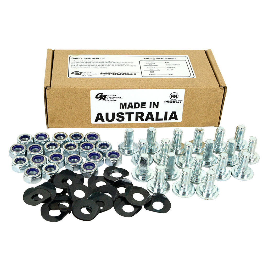 Honda/GA/Rover/Scott Bonnar BLT-010/L1283/B10/HRU173/HRU19D Bolt & Nut Pack Of 10 Pair VB4-000, L1283-BLT