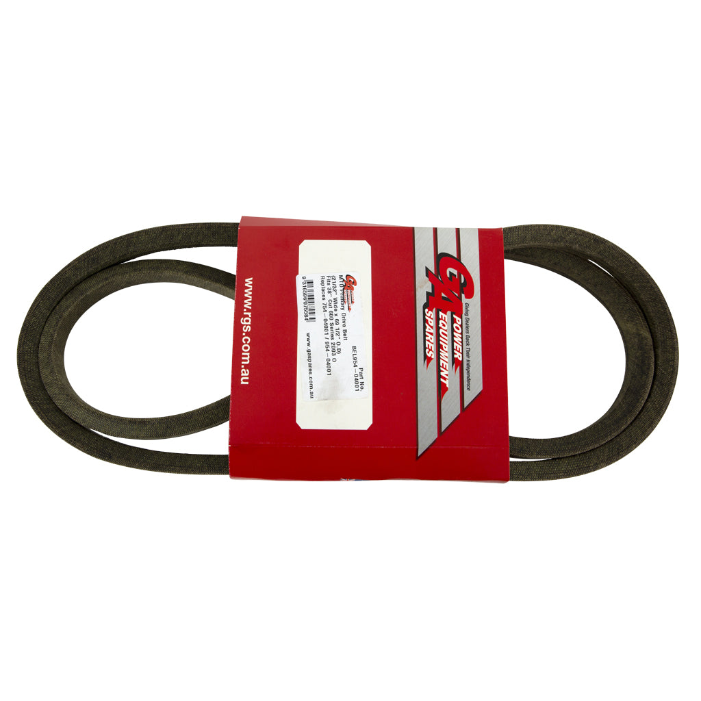 MTD/GA/Yardman BEL954/LT13/A1762F/BA660F/BA1662F Mtd Belt Front Variable Drive (Upper) BEL954-04001, 04001