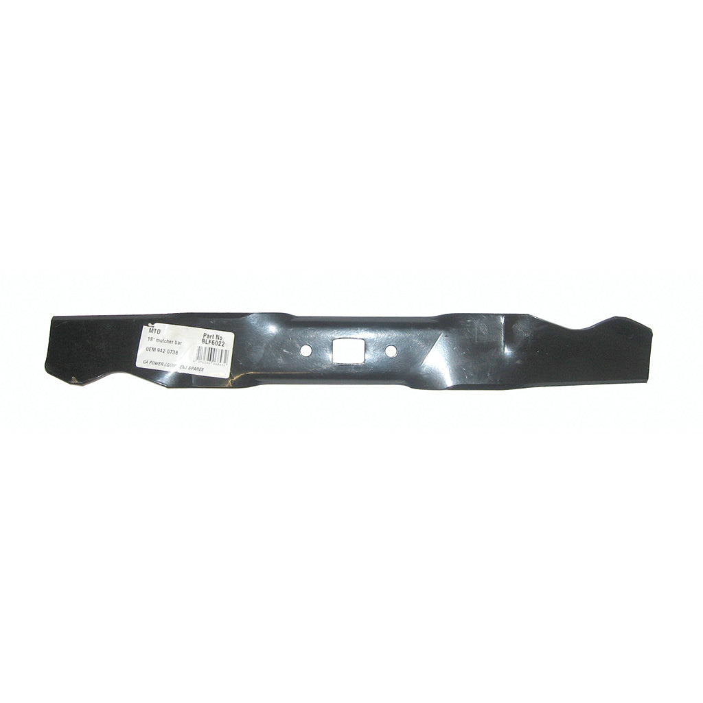 MTD/GA BLF6022 Mtd 18" Mulcher Bar Blade 4 Point Bow Tie BLF6022