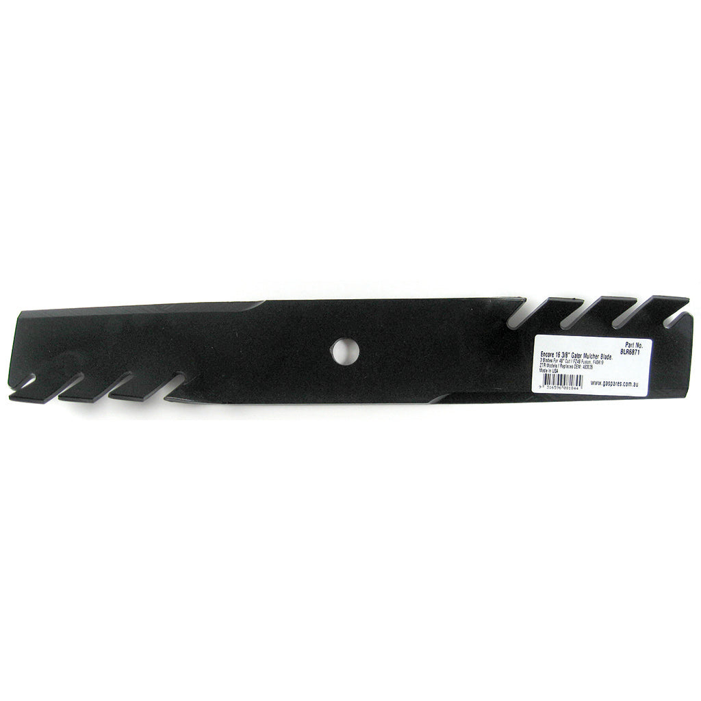 GA/Bushranger BLR6871/FZ48 Toothed Mulcher Bar Blade 483035, BLR6871