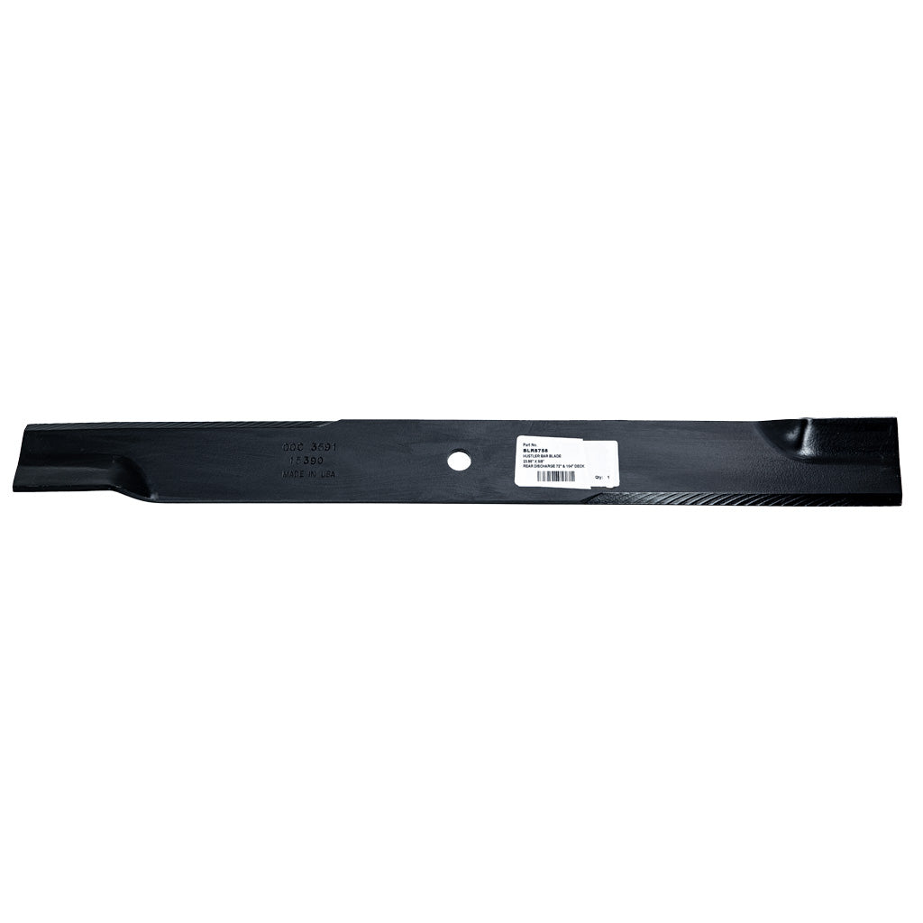 HUSTLER/GA BLR8758 Clockwise Rotation Bar Blade 23.86" X 5/8" Rear Discharge 72" & 104" Deck BLR8758