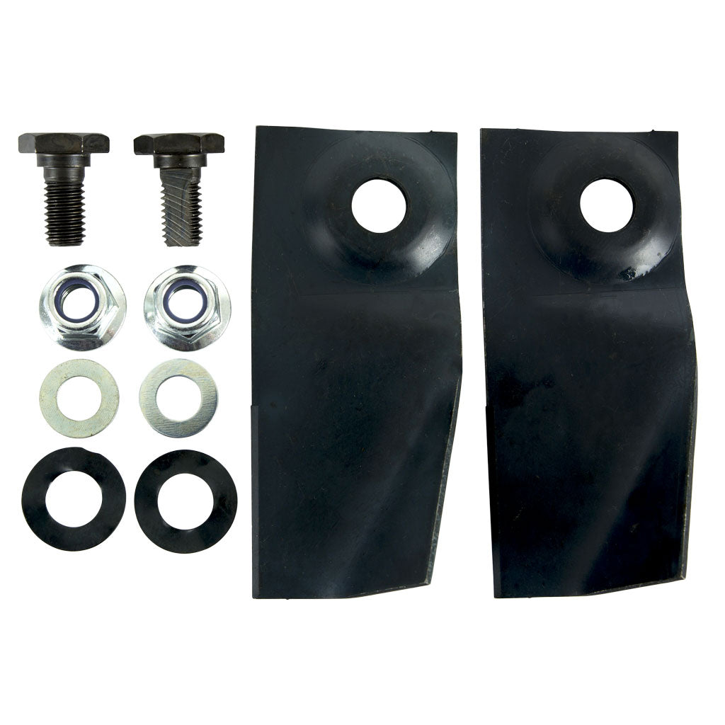 MTD/Yardman/STIHL/GA/Kawasaki/Briggs & Stratton/Bushranger/Viking/UTA BNC8126/MB424/MB425/MB455/MB460 Blade & Bolt Set 036101, 036104
