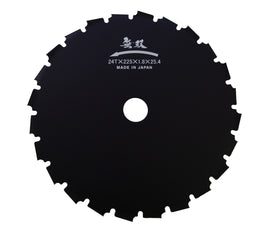 GA/Stens BRS8816 Clearing Saw Blade 24 Tooth 225Mm X 25.4Mm BRS8816