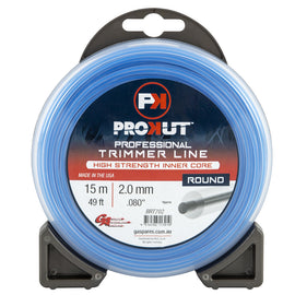 PROKUT/GA BRT702 Prokut Trimmer Line Round Blue .080 2.0Mm 49' 15M Teardrop s