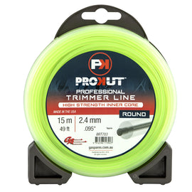 PROKUT/GA BRT703/OMK561483 Prokut Trimmer Line Round Green .095 2.4Mm 49' 15M Teardrop OMK561483