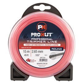 PROKUT/GA BRT704/OMK561490 Prokut Trimmer Line Round Pink .105 2.65Mm 49' 15M Teardrop OMK561490