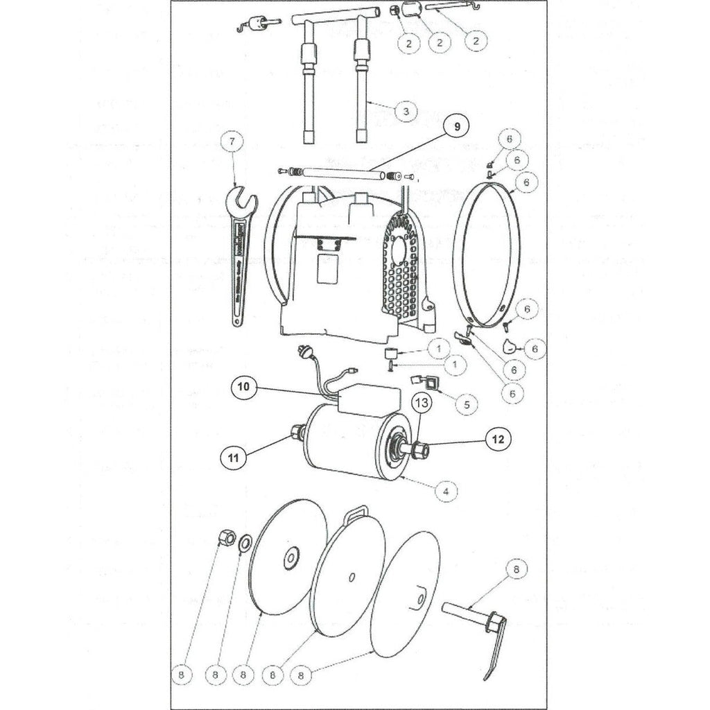 Bolt Nut & Washers-Disc Set