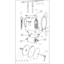 Bolt Nut & Washers-Disc Set