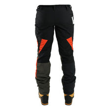 Load image into Gallery viewer, Clogger Zero Gen2 Light and Cool Men's Chainsaw Pants - Black-Red