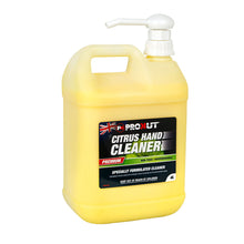 Load image into Gallery viewer, PowerMowers provides professional lawn &amp; garden products that prioritises cutting-edge performance &amp; user-safety. CITRUS HAND CLEANER 4L PUMP