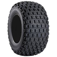 Load image into Gallery viewer, PowerMowers provides professional lawn &amp; garden products that prioritises cutting-edge performance &amp; user-safety. Carlisle 22X11.00-8 Knobby 2 Ply Tyre RCT537050