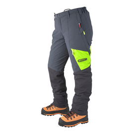 Clogger Zero Ultra Women's Premium Chainsaw Pants - Grey/Green