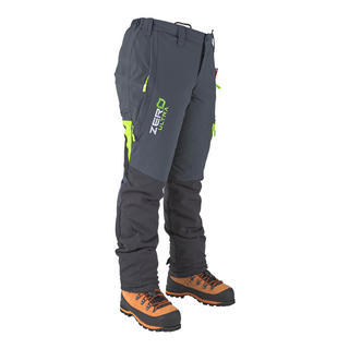 Clogger Zero Ultra Women's Premium Chainsaw Pants - Grey/Green