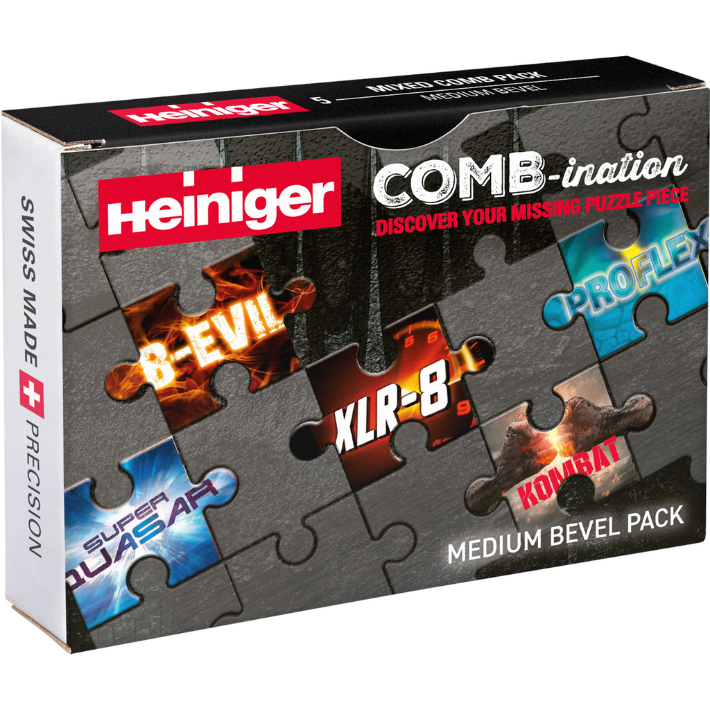 Medium Bevel Comb-Ination Pack