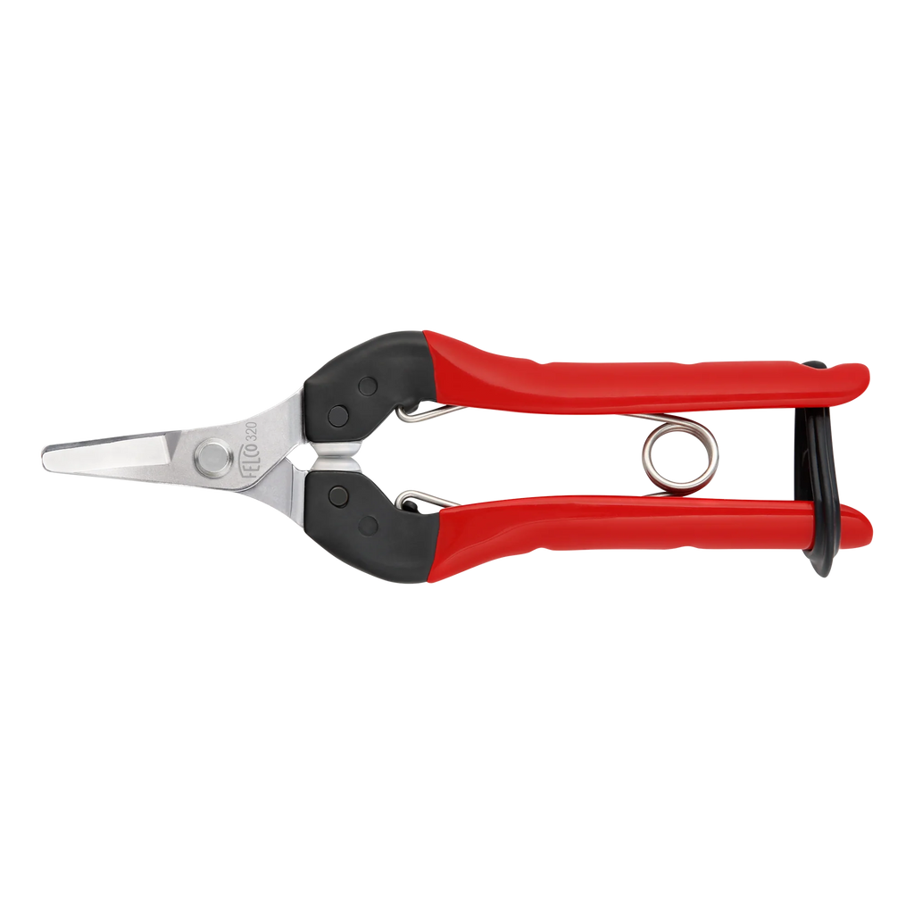 Felco 320 Curved Pick & Trim Nickle Plated Pruner Shear Snips